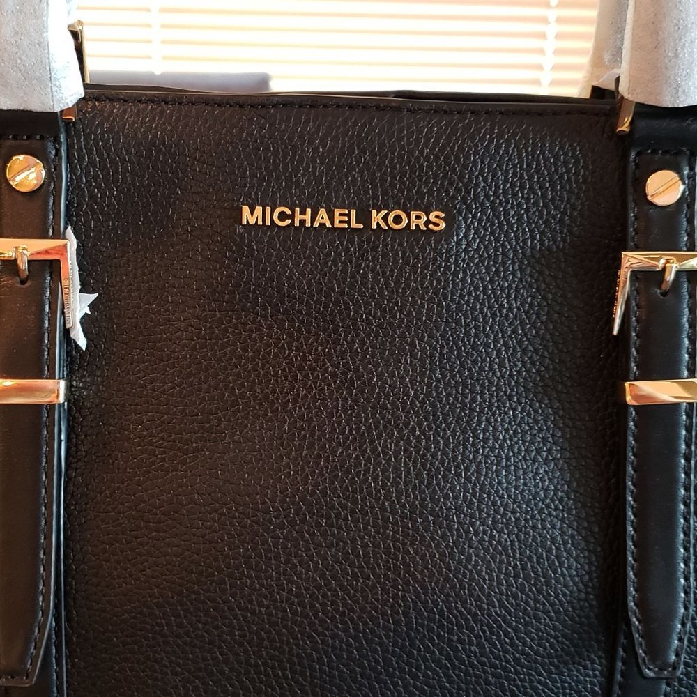 Michael Kors Bedford Legacy Pebbled Leather Tote